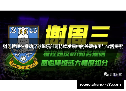 财务管理在推动足球俱乐部可持续发展中的关键作用与实践探索